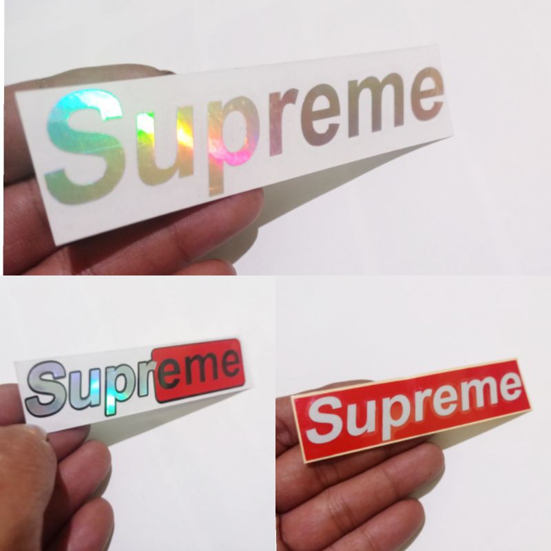 STICKER SUP REME CUTTING