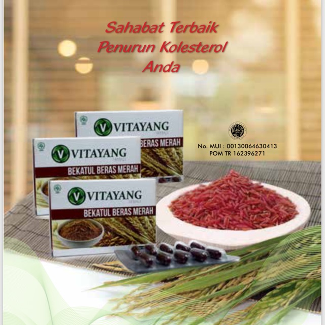 

Vitayang Bekatul Beras Merah