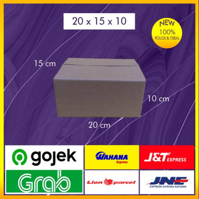 

Kardus Packing 20cmx15cmx10cm