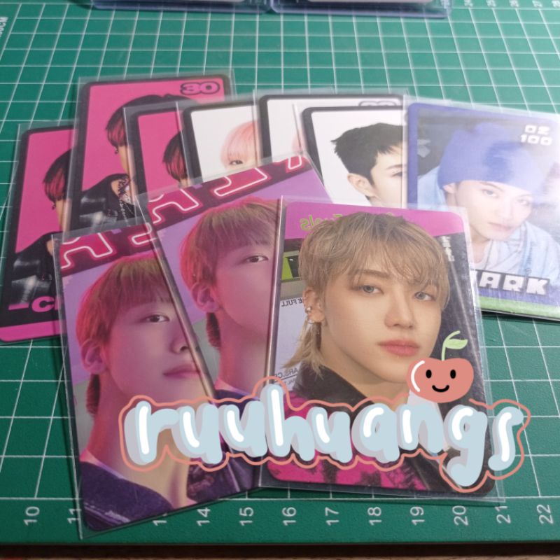 trading card glitch mode tc glimo a b konsep selca dad chenle jeno renjun mark jaemin