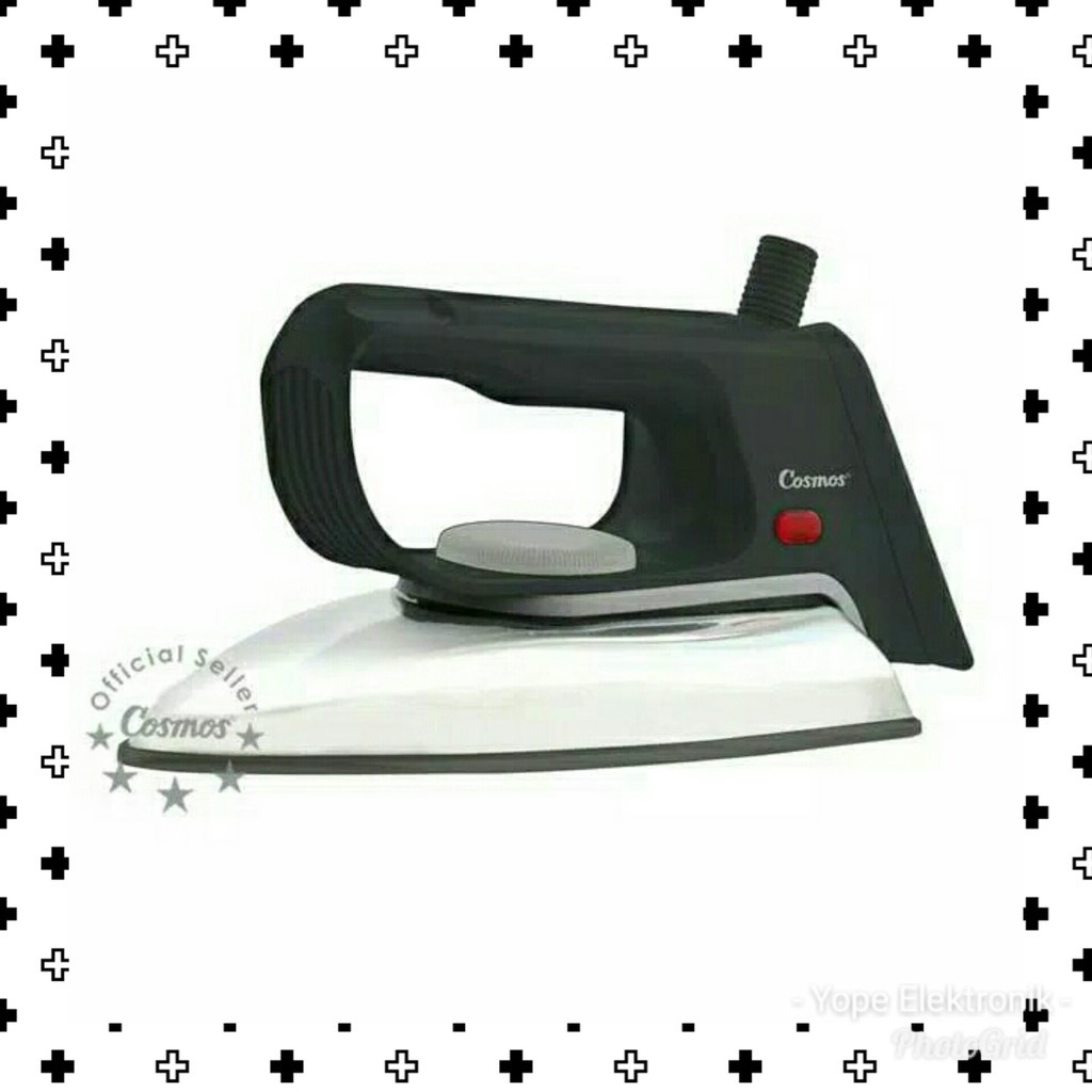 SETRIKA LISTRIK COSMOS CI 318 NON STICK SOLEPLATE