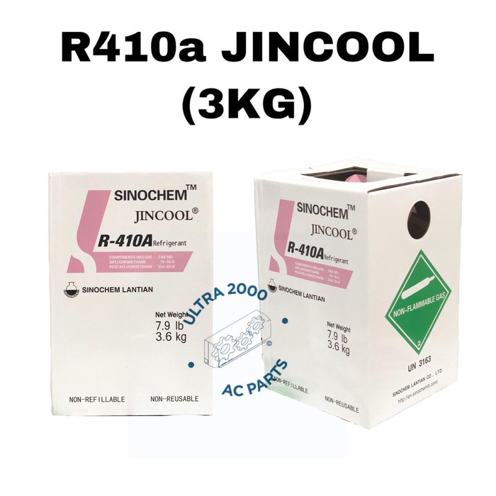 FREON AC R410A 3KG / FREON R410a 3 KG PURE