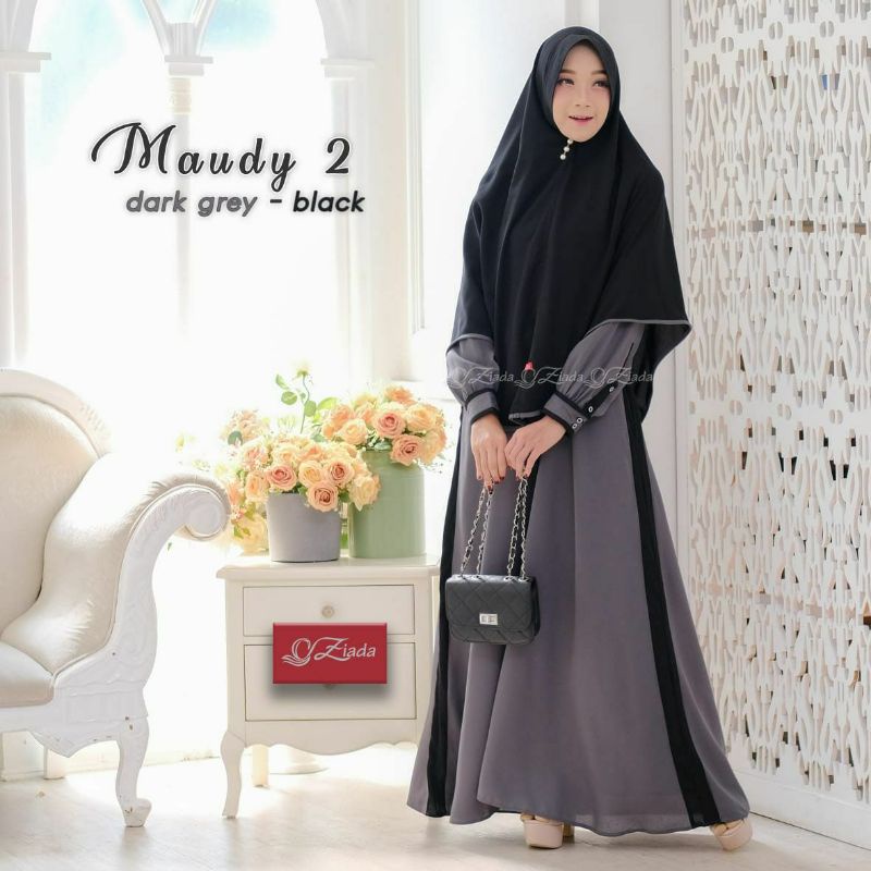 Maudy Set Khimar by Ziada.syari