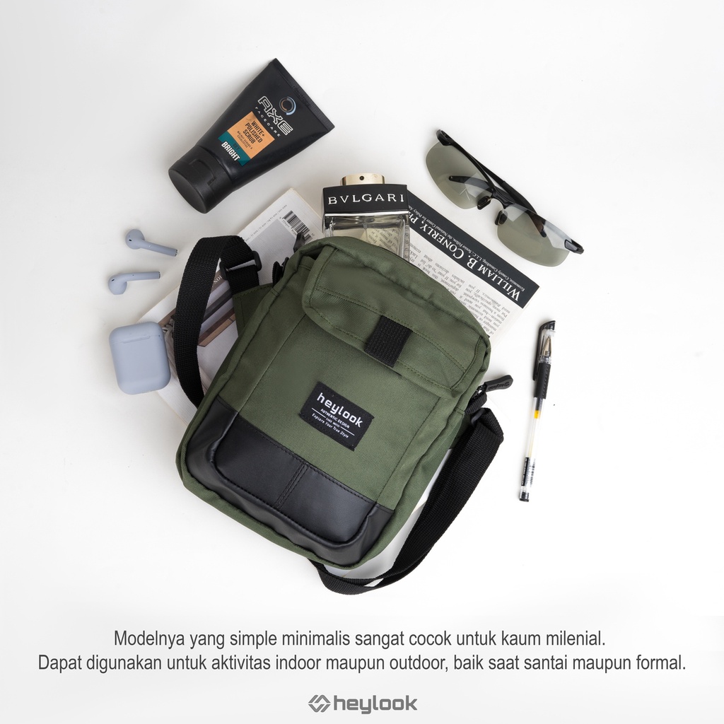 HEYLOOK Project - Tas Selempang Pria INFINITE Sling Bag Waterproof Pria