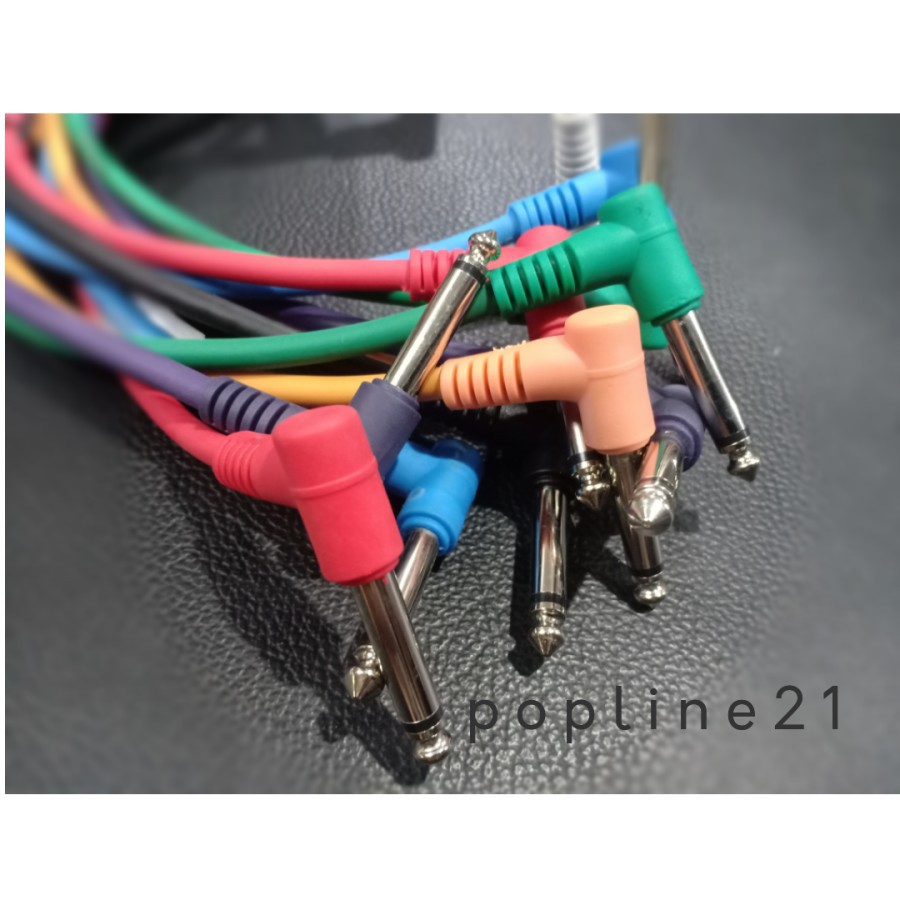 Kabel Jumper Efek Gitar / Effect Guitar Jumper Cable 30 cm