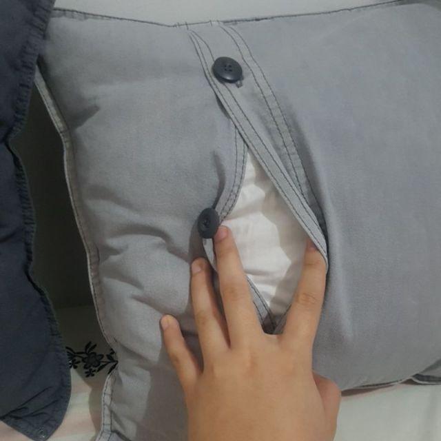 Bantal Kursi & Sarung Bantal Kursi Sofa Denim Lazy Sunday