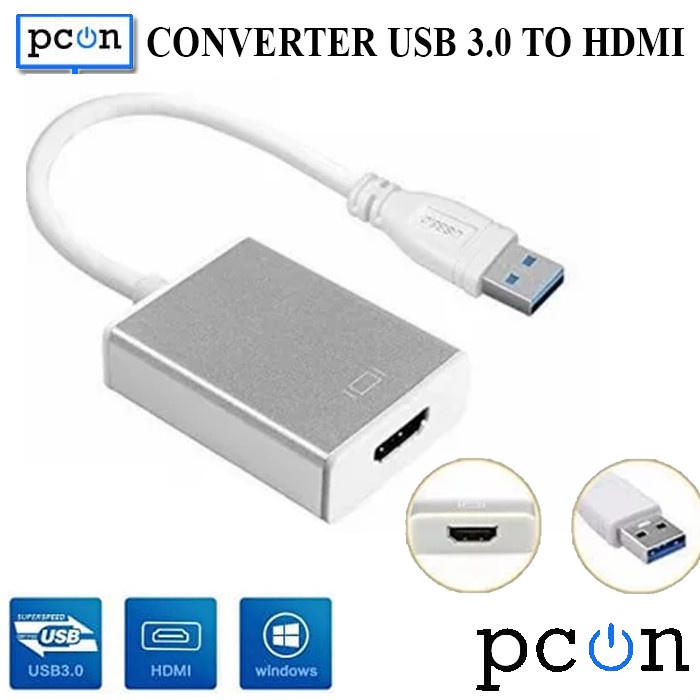 Kabel Converter USB 3.0 To HDTV | Adaptor Converter