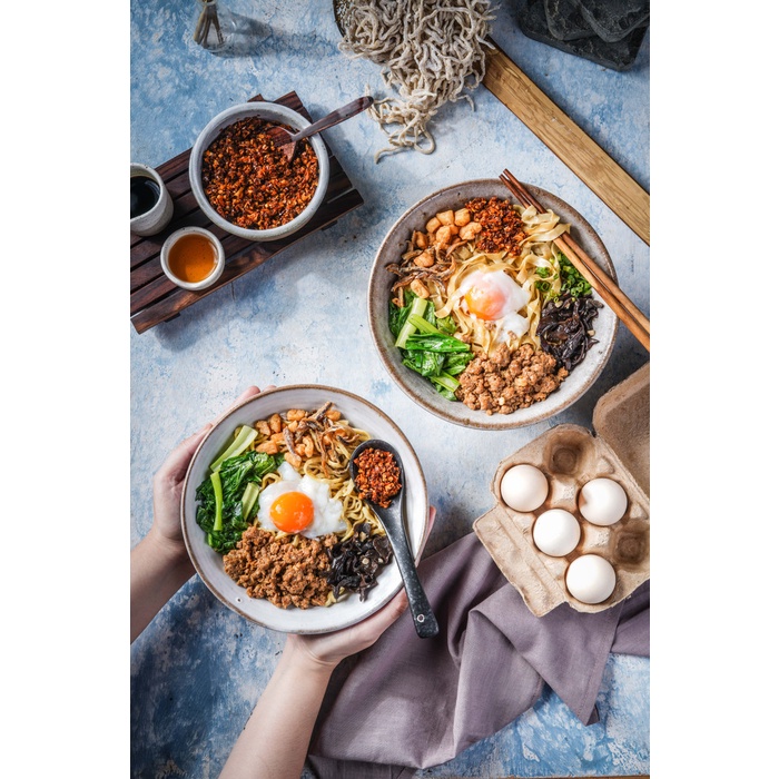 

✨COD✨ TJILLI PAN MEE - PORK (Ready to eat) - MIE ALOT