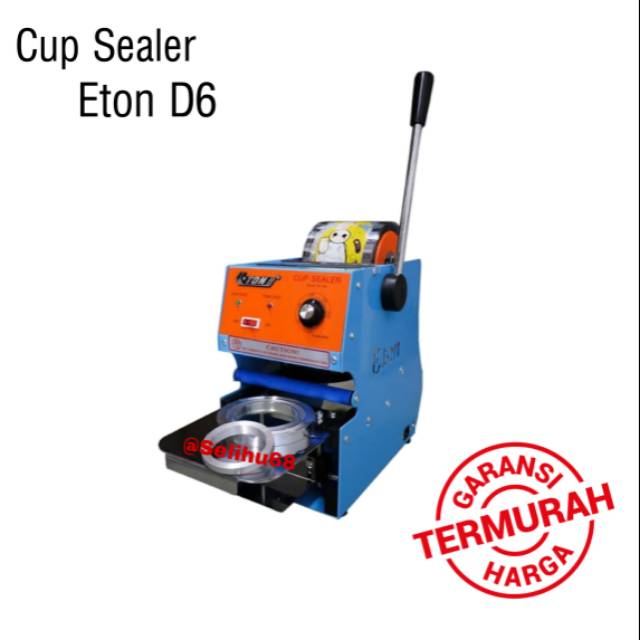 Cup Sealer Mesin Press Gelas ETON ET-D6 PROMO GARANSI MURAH