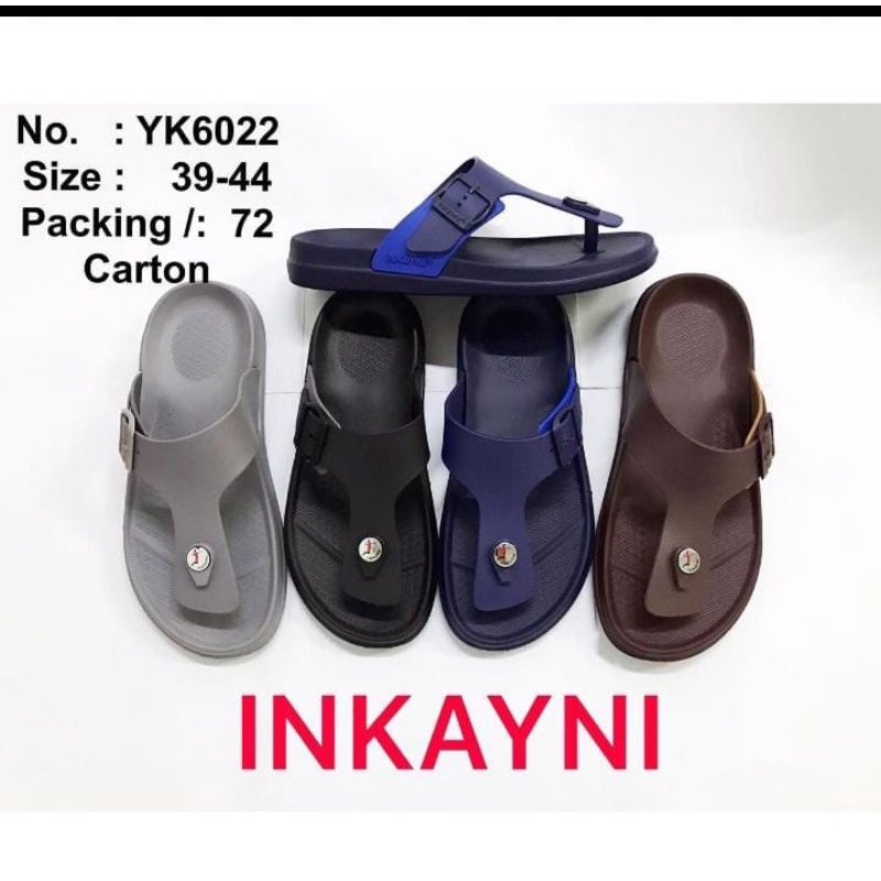 sandal jepit laki laki dewasa/sandal iepit pria inkayni 6022