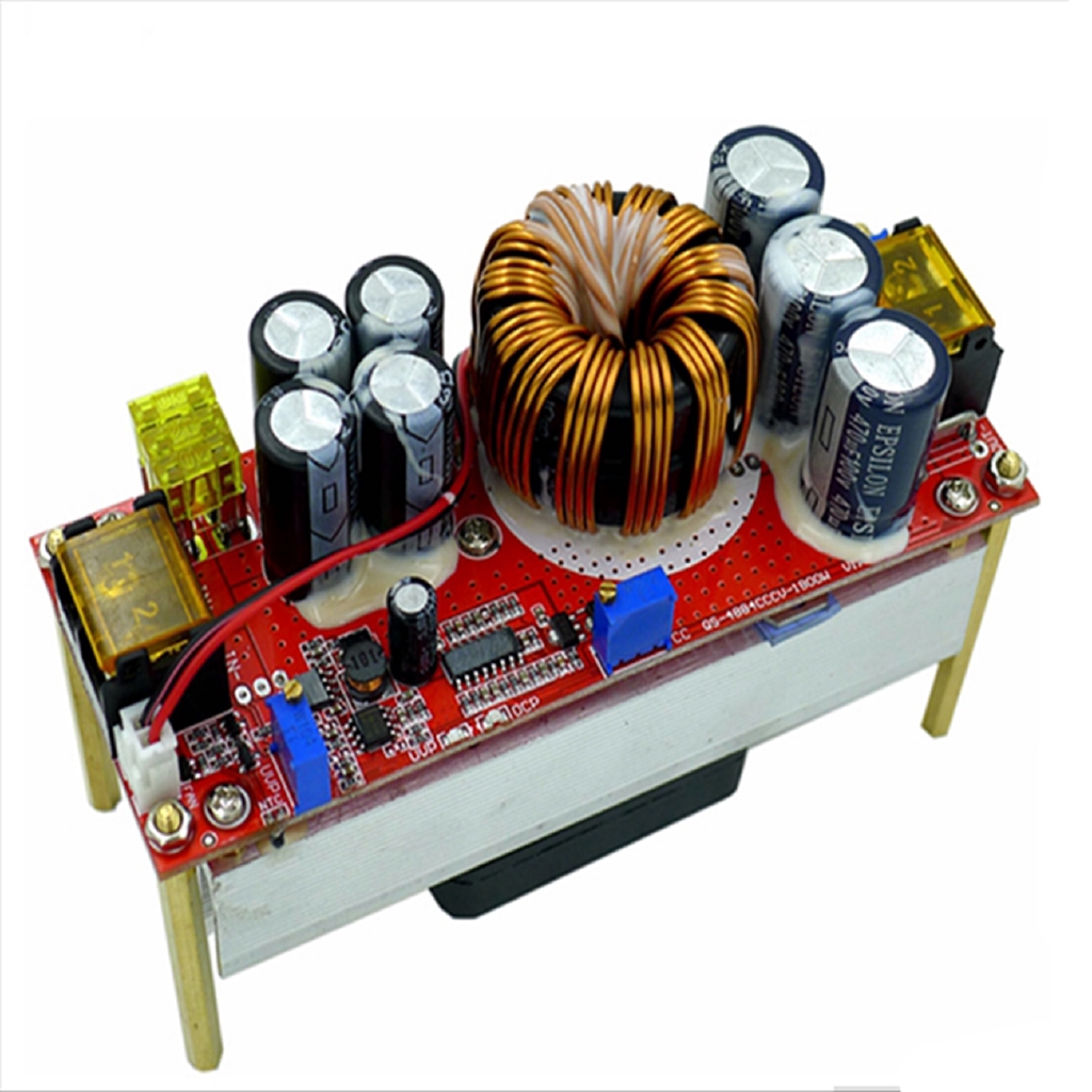 Modul Konverter Dc Voltase Cv Boost Step Up Adjustable 1800w 40a Dc Dc 10v 60v Ke 12v 90v Regulator Daya Shopee Indonesia