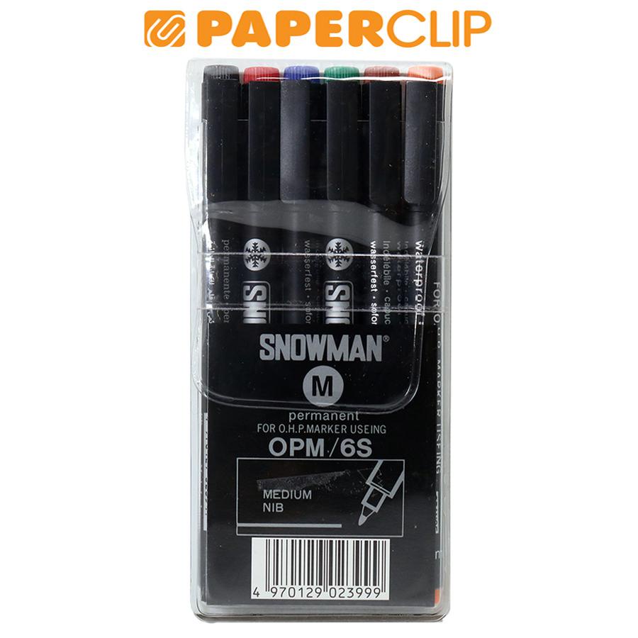 

BALLPOINT OHP SNOWMAN OPM-S6 PERMANENT 6C