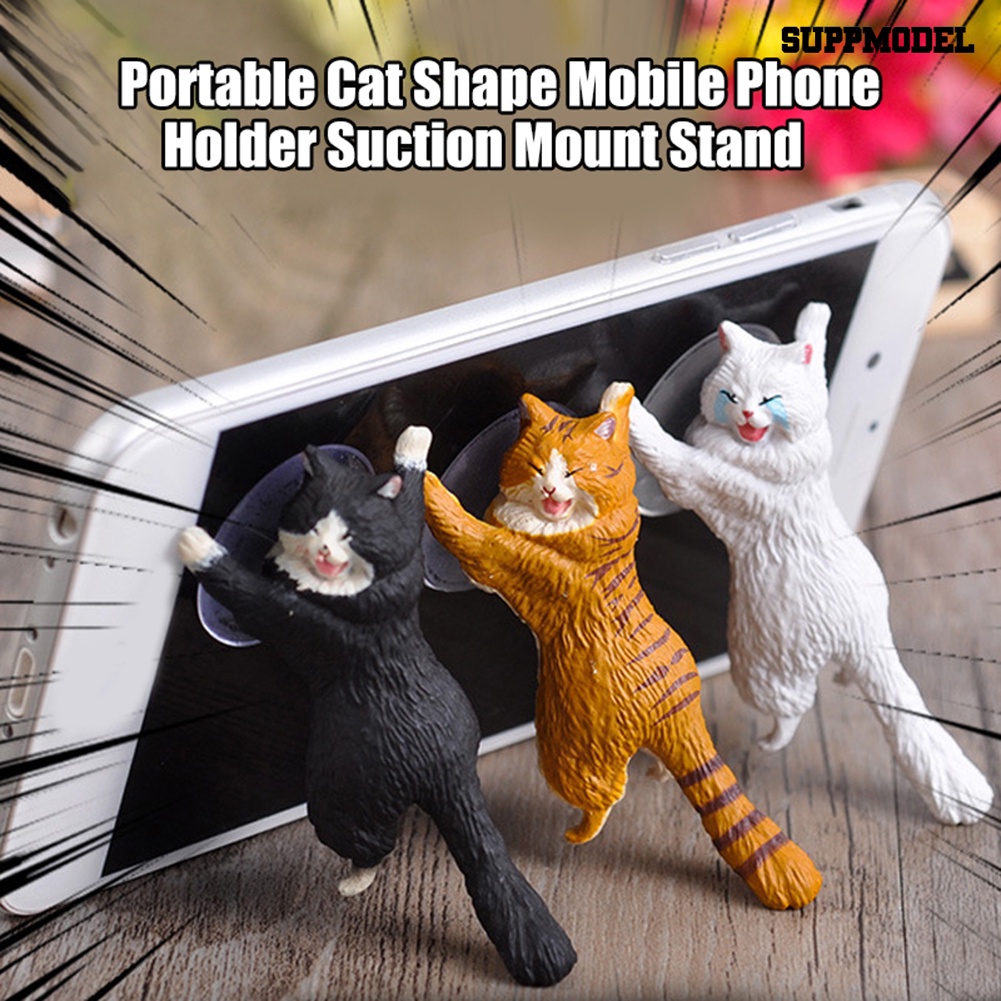 Sdl Stand Holder Hp Bentuk Kucing Portable