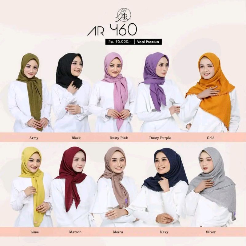HIJAB SEGIEMPAT ARRAFI 409 ORI