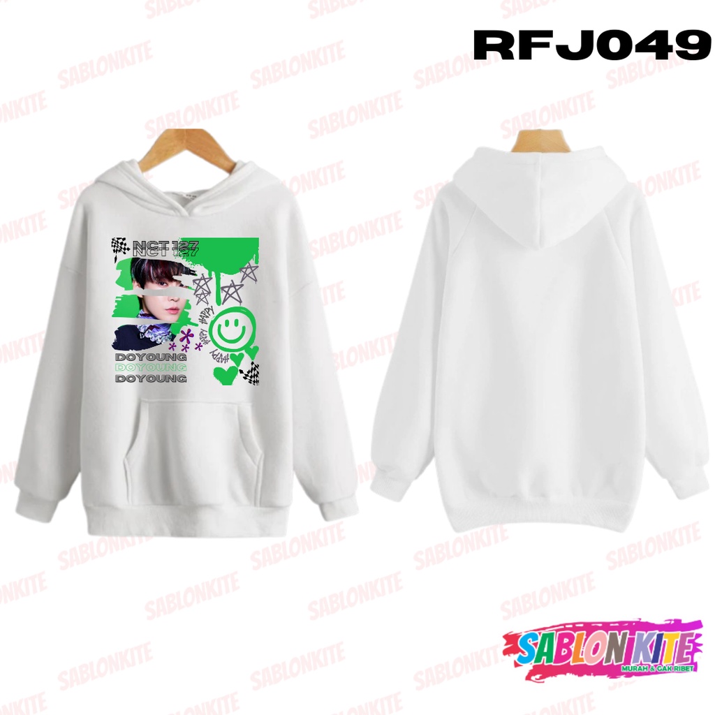 MURAH!!! HOODIE SWEATER NCT 127 DOYOUNG STICKER PAINT RFJ049