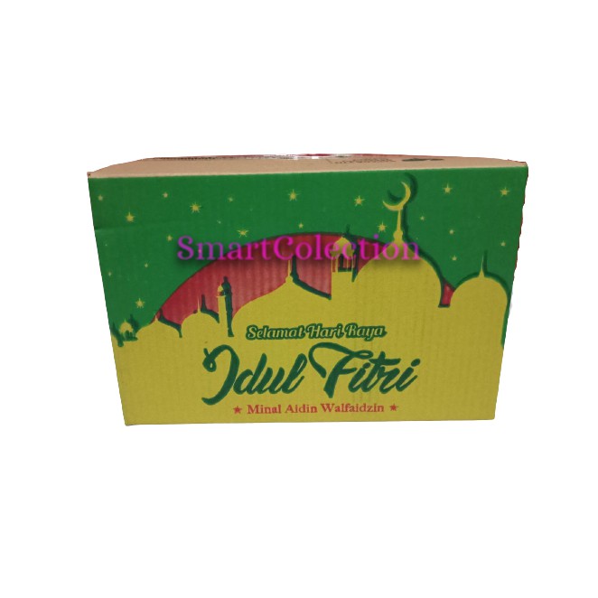 

Kardus Idul Fitri / Kardus Lebaran / Kardus Parcel Warna Kuning Mini (Uk. 31x21x19) 10pcs