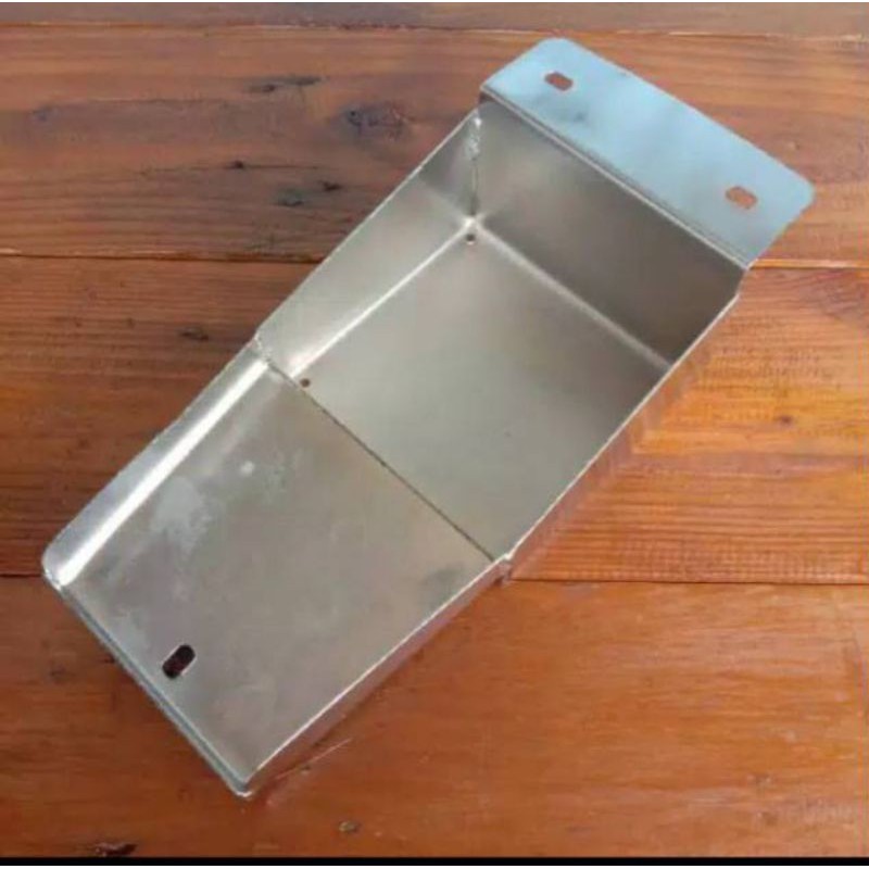 Pangkon Aki cb100 gl100 - tempat aki Cb panjang crome