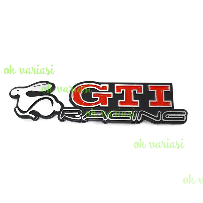 Emblem Tulisan Gti