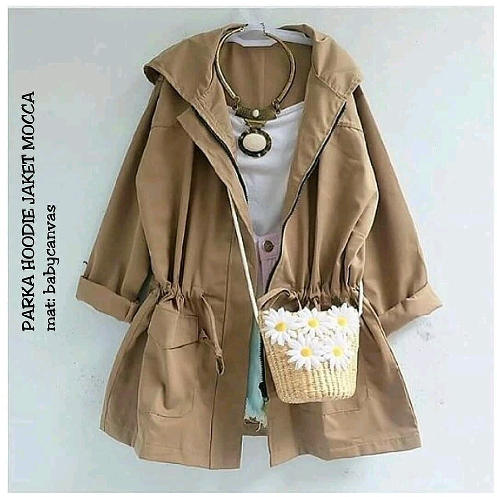 JAKET PARKA BABY CANVAS