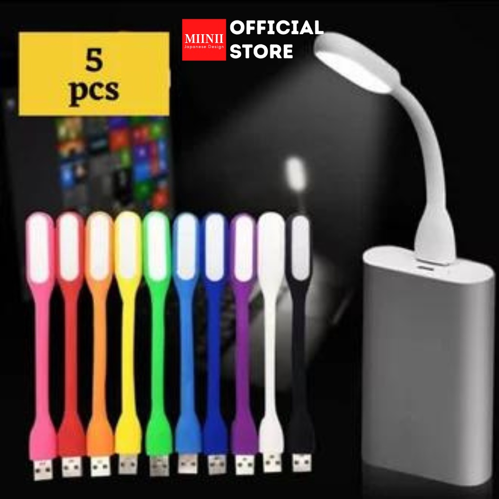 MIINII Lampu Xiaomi Sikat LED USB Flexsibel