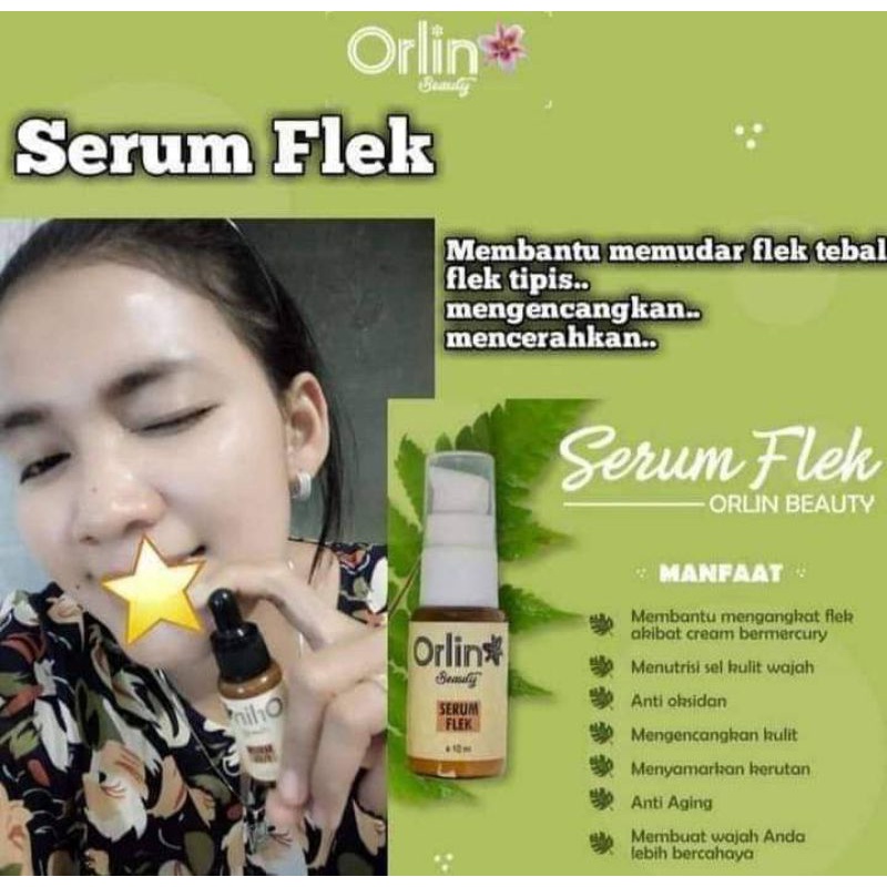 Orlin beauty/ Orlin serum flek hitam / Orlin beauty serum flek