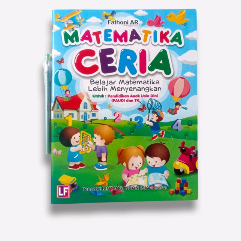 Buku Matematika Ceria, Paud & TK