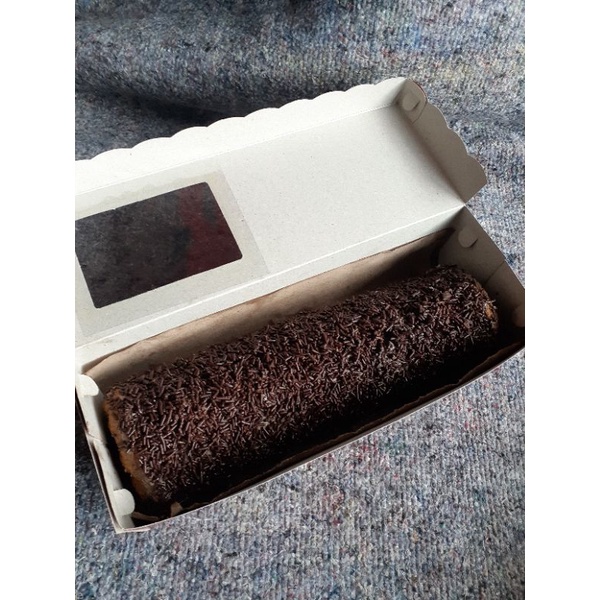 

roll cake bolu gulung coklat keju blackforest panjang 27 cm