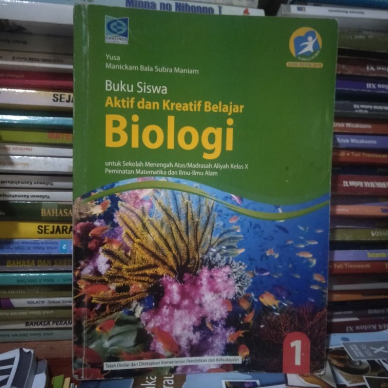 BUKU SISWA BIOLOGI KELAS 10 GRAFINDO