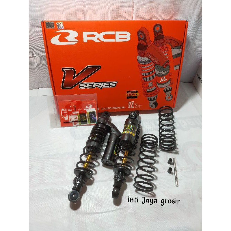 Shock Belakang RCB VD Black Series Premium Double Clik 335MM RXKing Supra Blade Tiger Thunder