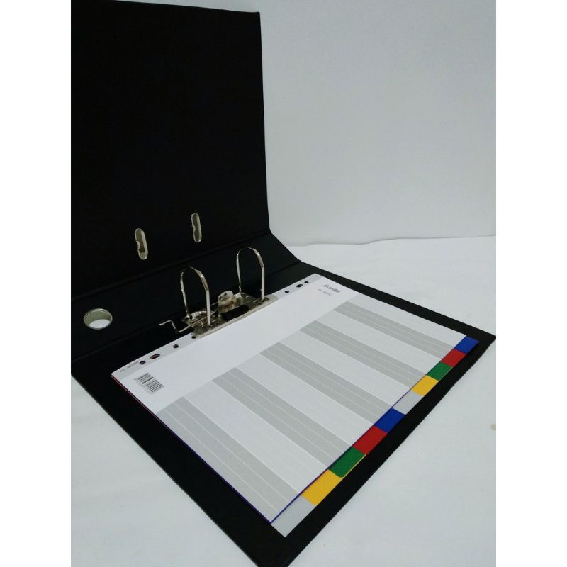 

Bantex Pembatas Binder Divider Size A4 10 Lembar Index Rainbow