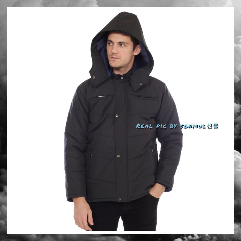 MAN WINTER PADDING WINDPROOF JACKET COAT JAKET GUNUNG PRIA MUSIM DINGIN