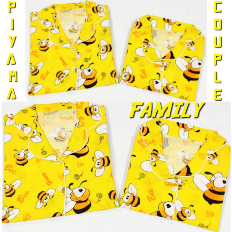 bisa couple ibu dan anak motif bee