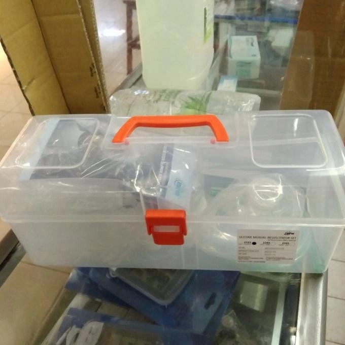 AMBU BAG SILICONE RESUSCITATOR AMBUBAG SILIKON MPM BAYI ANAK DEWASA