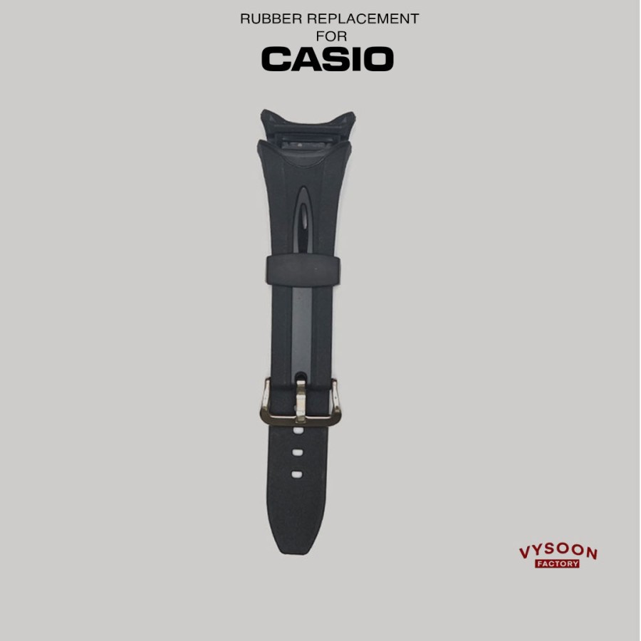 Strap Tali Karet Casio Original Pengganti PAS-201 PAS201 PAS 201