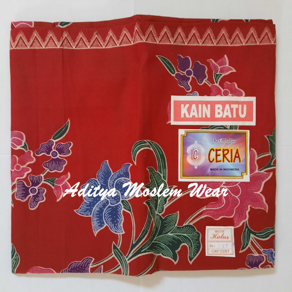 PAKET HEMAT 3 PCS KAIN SAMPING KEBAT PANJANG / KAIN JARIK BATIK PEKALONGAN / KAIN BATU MERK CERIA