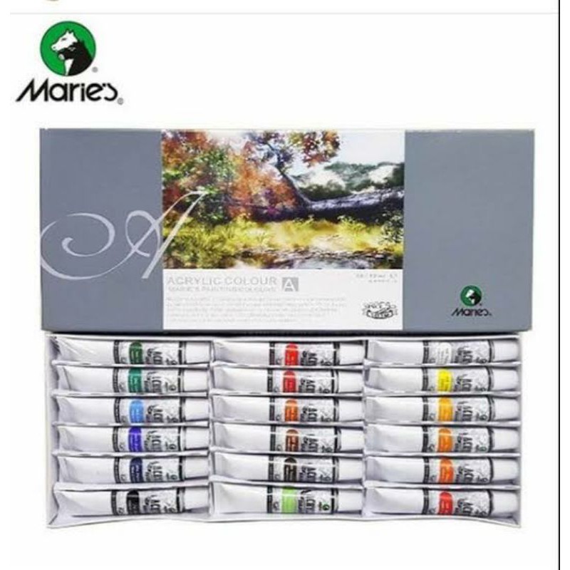 

Cat Acrylic Maries 18 warna