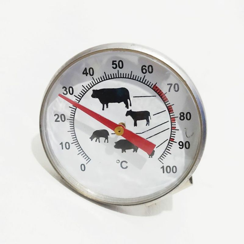 THERMOMETER PENGUKUR SUHU MINUMAN /KOPI/SUSU/DAGING THERMOMETER ANALOG