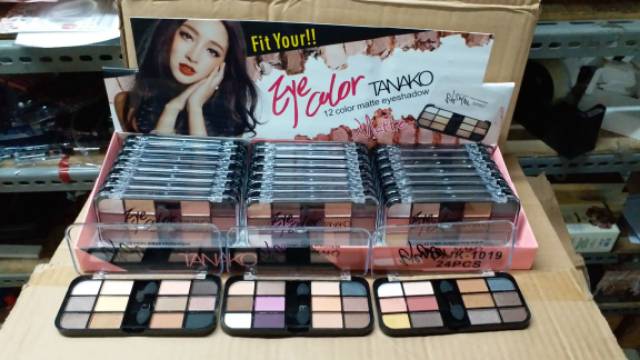 EYESHADOW TANAKO FIT YOUR 12.COLOUR
