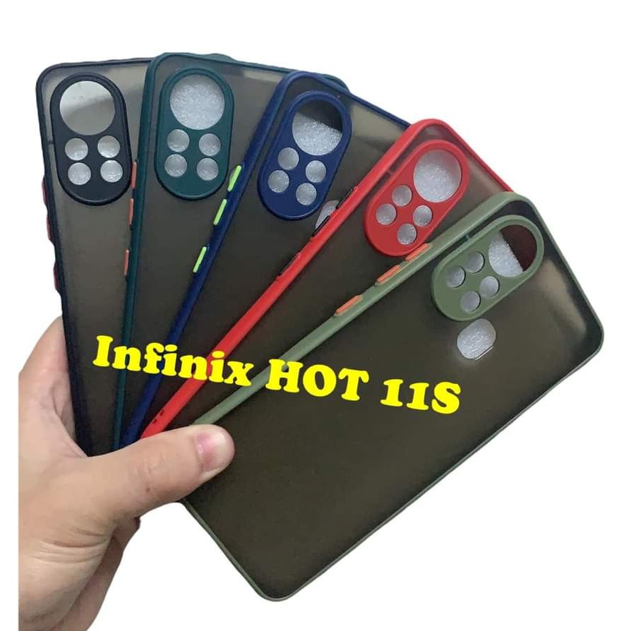 INFINIX HOT 11 11s 10 9 9 PLAY 10 PLAY 10S SOFT CASE MATTE COLORED FROSTED