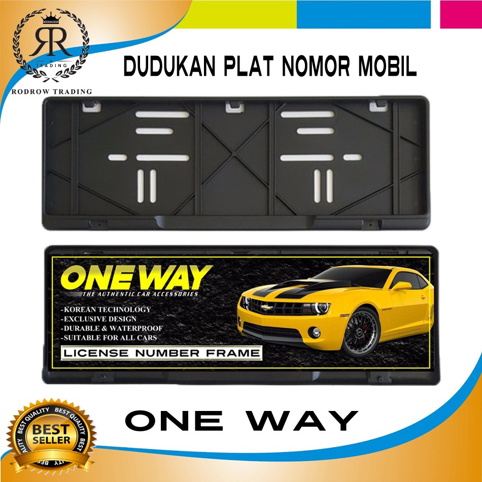 Dudukan Plat Nomor Mobil / Frame Dudukan Plat Nomor Mobil / Tempat Tatakan Plat Nomor Mobil
