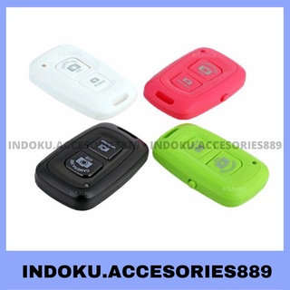 TOMSIS REMOTE SELFIE BLUETOOTH - Tomsis Camera Remote Shutter Bluetooth Kamera HP Ios Android