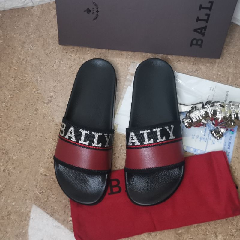 sandal slide flat Bally Mirror sendal pria selop cowok P1SHOES bisa cod type 2021