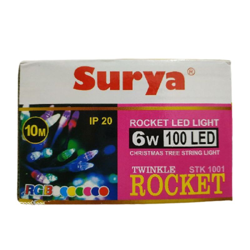 Lampu Hias Natal LED Light Surya IP20 Rocket 10M