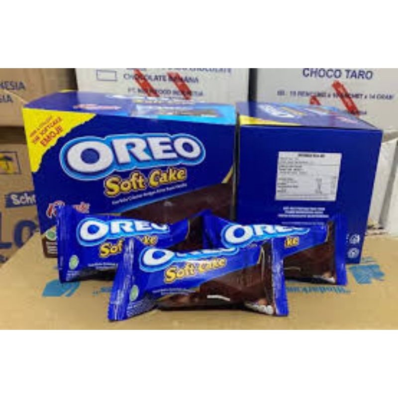 

Oreo Soft Cake box isi 12 pcs 15gr