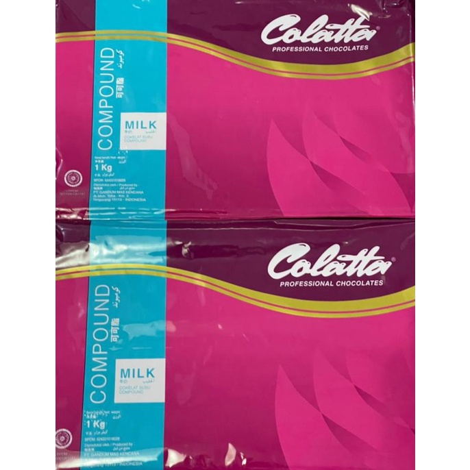 

Coklat Colatta Milk Chocolate Compound 1kg