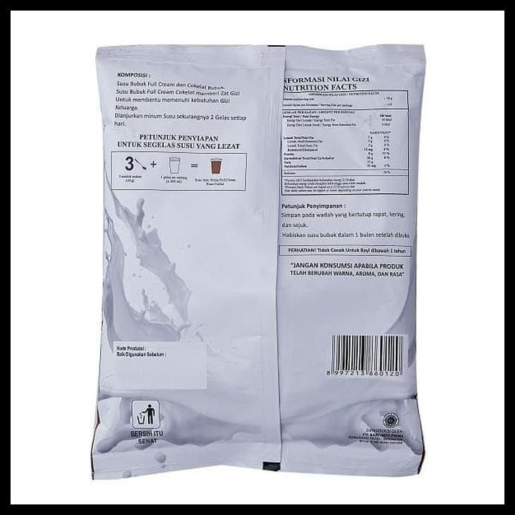 

xq5h susu gemuk/penggemuk indoprima rasa coklat / full cream 700 gr bu1k