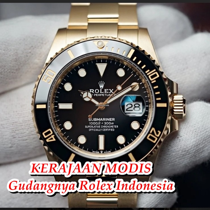 Diskon Jam Tangan Pria Rolex Submariner 116610 Full Gold Ceramic Best Clone jam tangan pria branded best edition garansi 1th