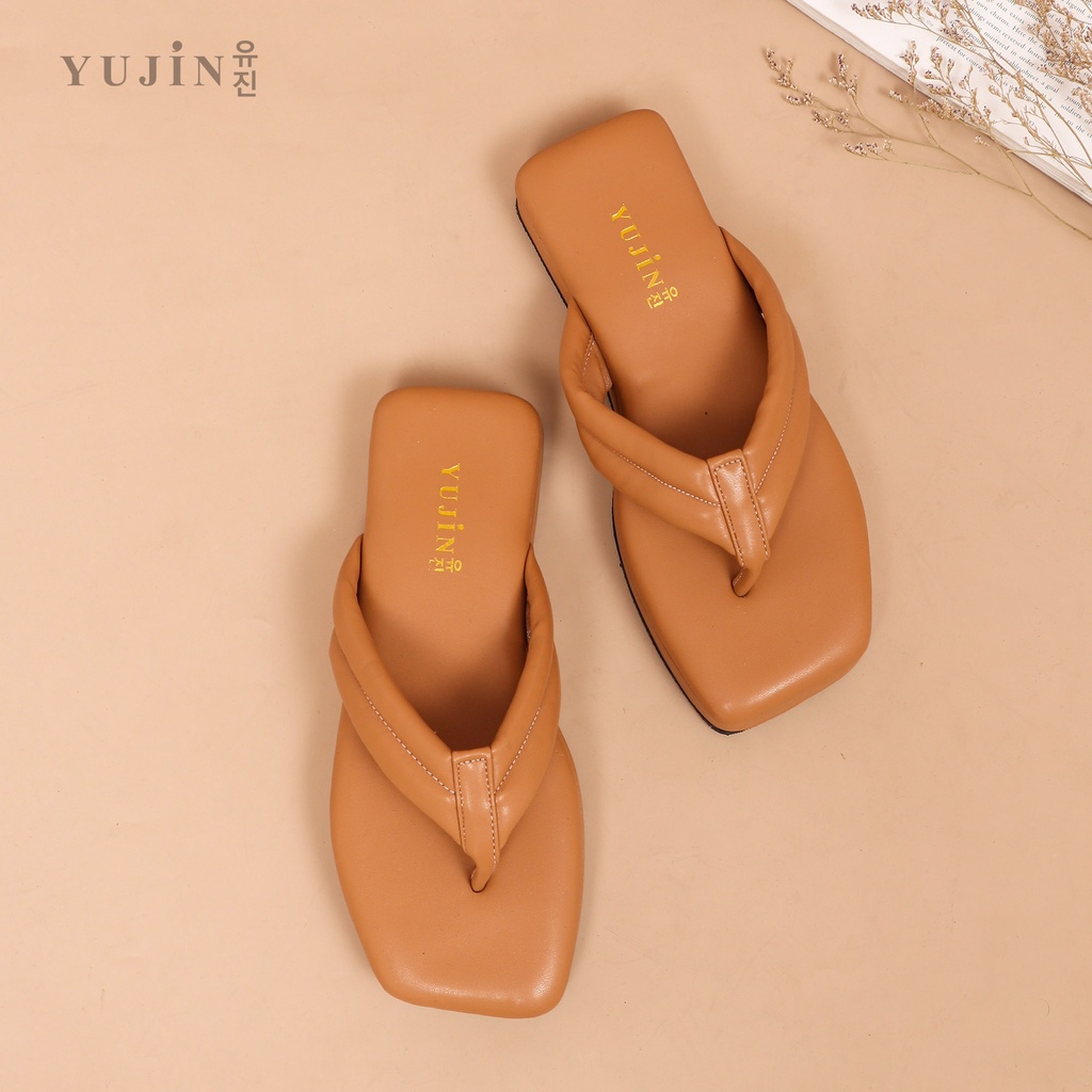 YUJIN Sendal Platform Wanita Ayumi Korean Fashion Sandals