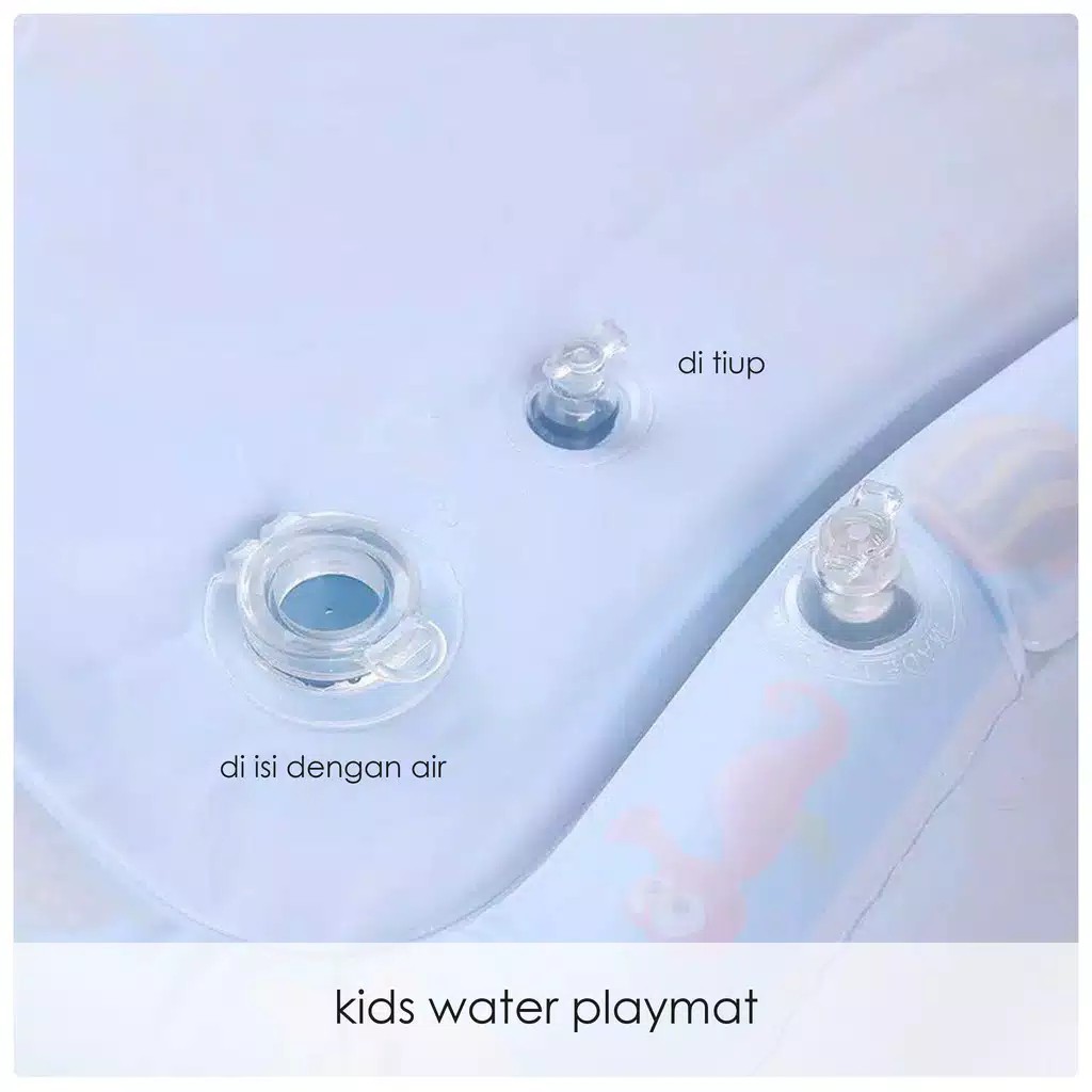 WE Mainan Bayi Playmat Inflatable Matras Air Bayi Tiup Play Mat / Baby Water Playmat