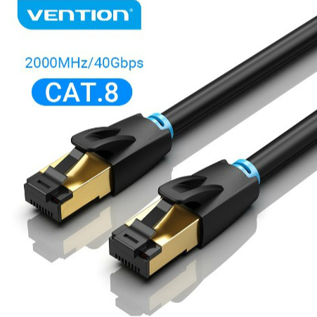 Vention Kabel Ethernet Cat8 40gbps Sftp Rj45 Untuk Modem Router Pc / Laptop